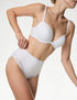 2pk Firm Control High Leg Knickers